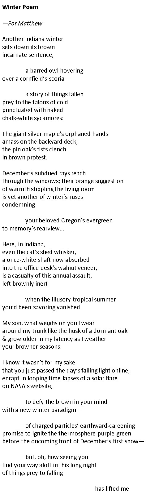 Winter Poem
